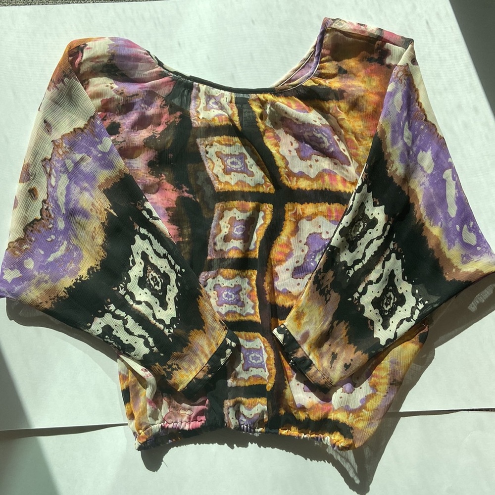 Multicolored American Rag Blouse - Picture 3 of 4